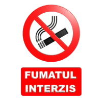 indicatoare pentru fumatul interzis